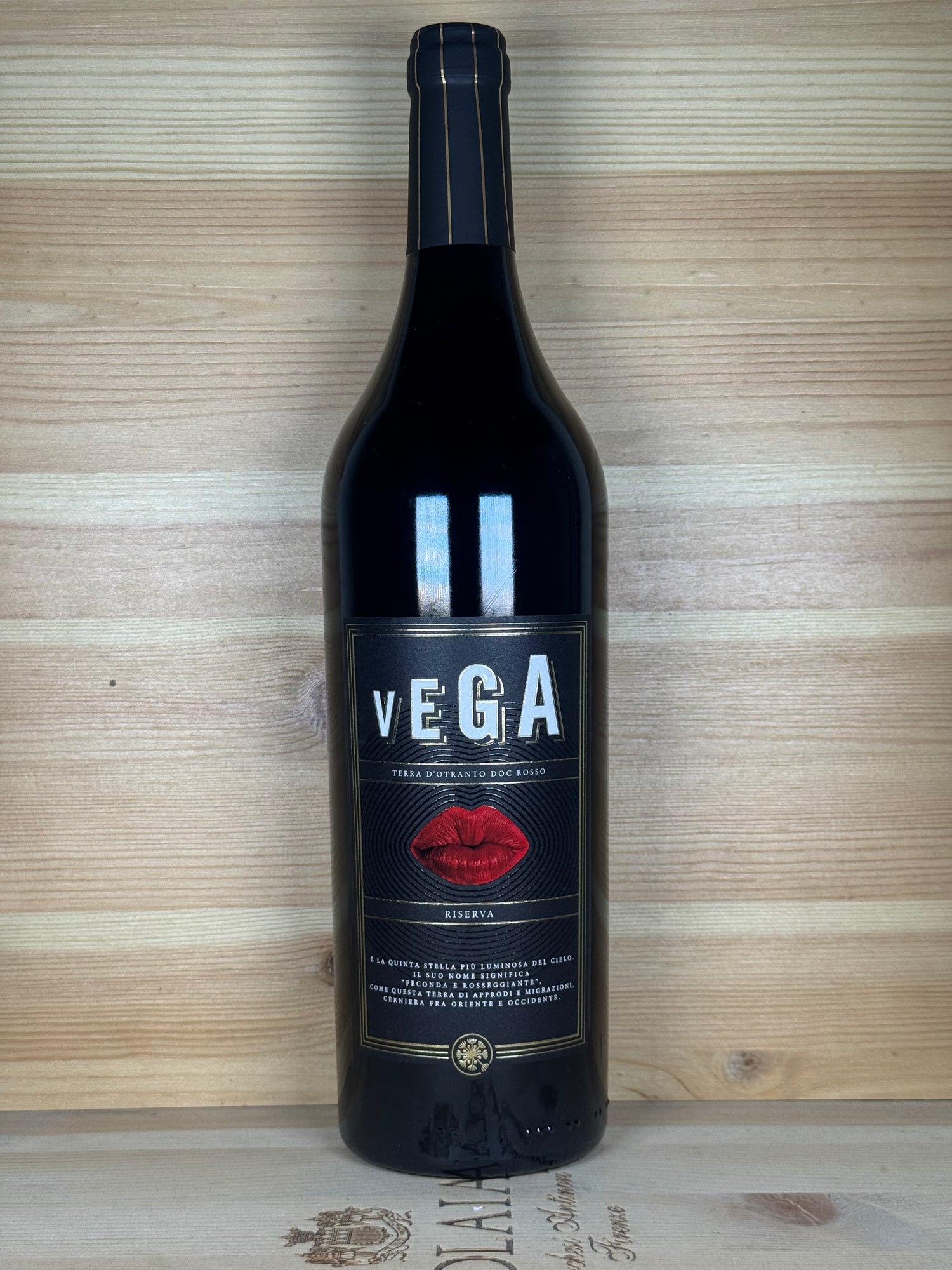Menhir Salento Vega Primitivo Terra d´Otranto Rosso Riserva DOC 2022