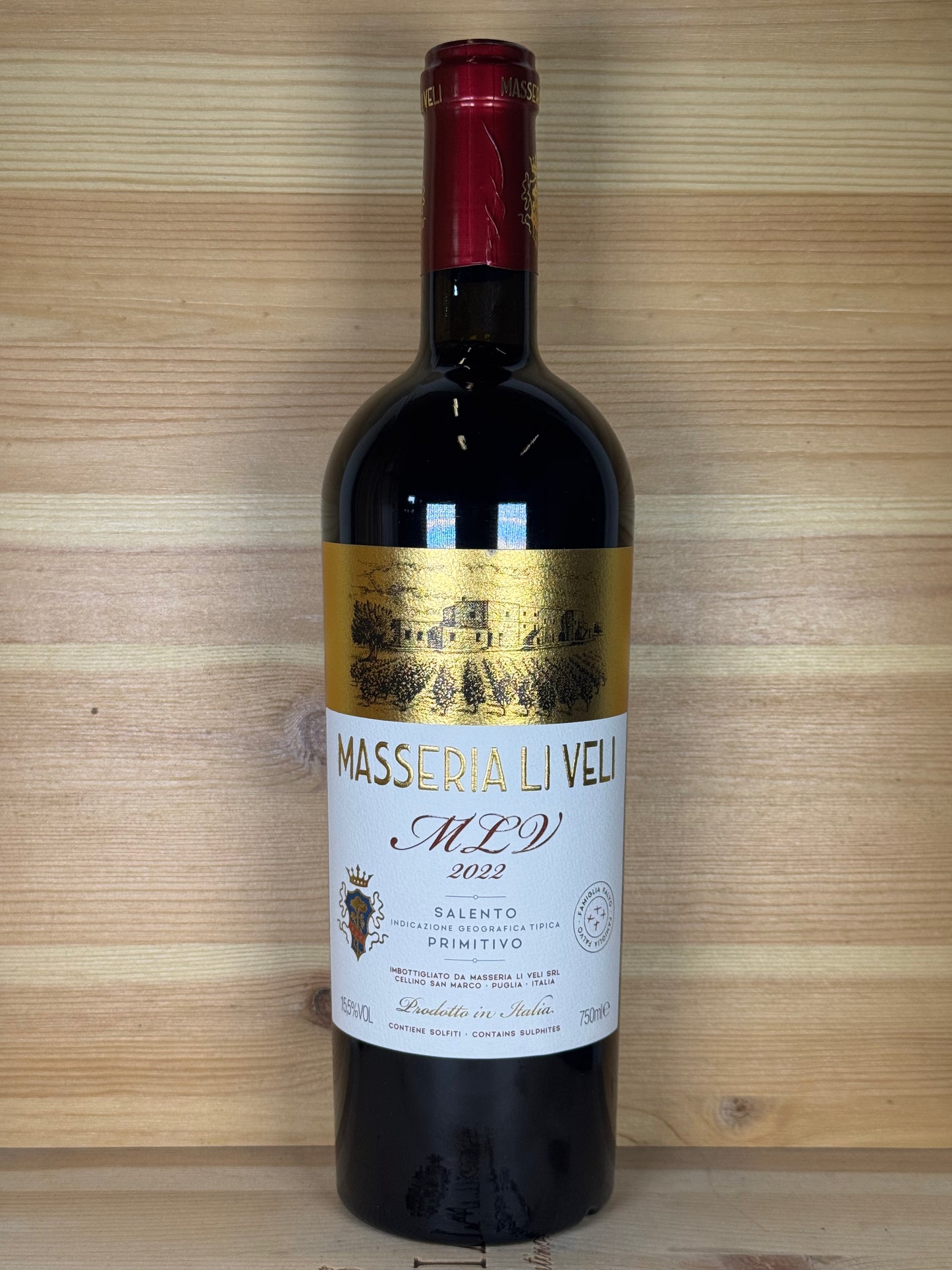 Masseria Li Veli MLV Primitivo Salento IGT