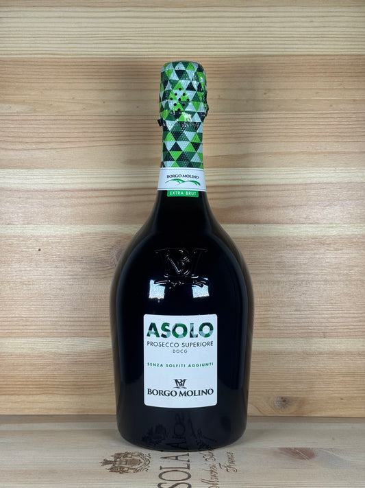 Borgo Molino Asolo Prosecco Superiore Extra Brut ohne Sulfite DOCG