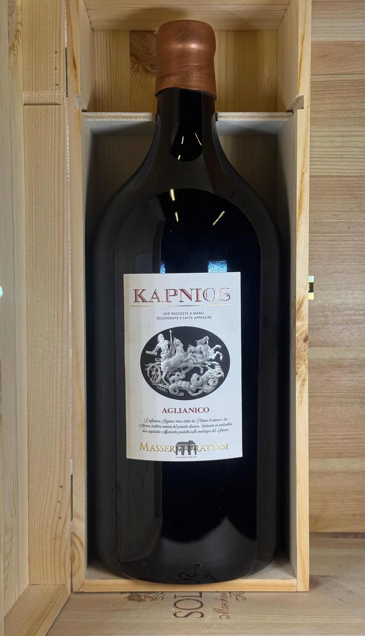 Masseria Frattasi Kapnios Aglianico Appassimento Beneventano IGP