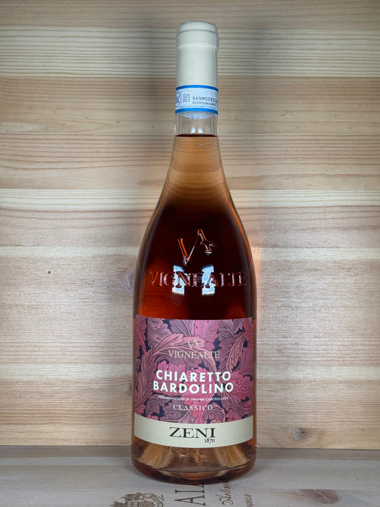 Zeni Chiaretto Bardolino Rosato Classico Vignealte DOC