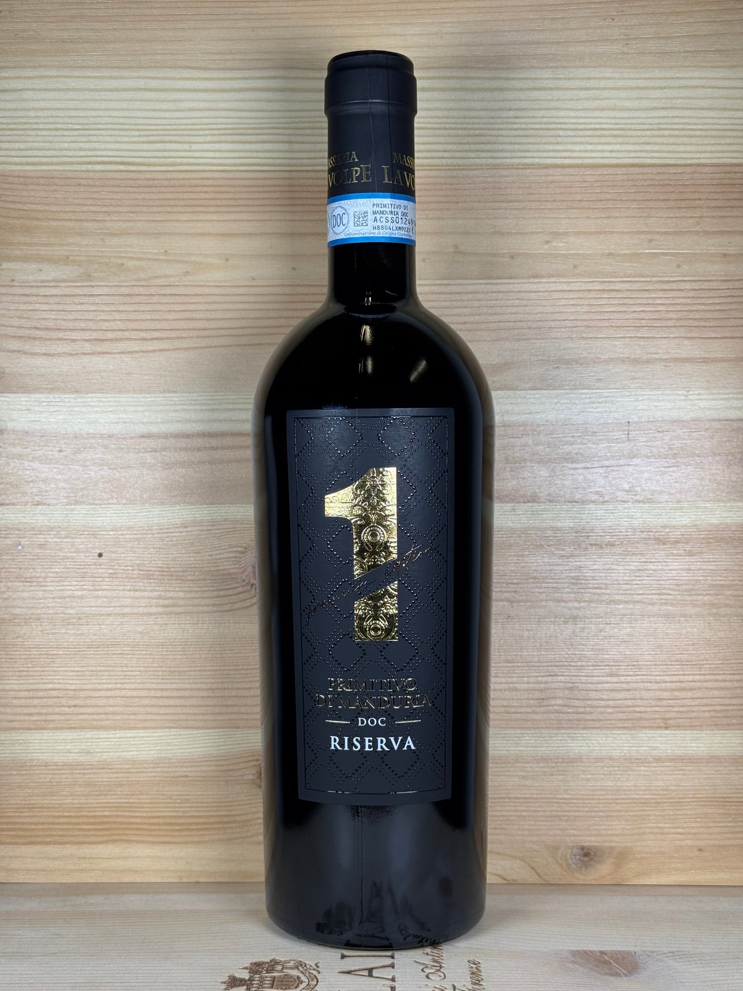 La Volpe Primitivo di Manduria UNO Riserva Premium DOC