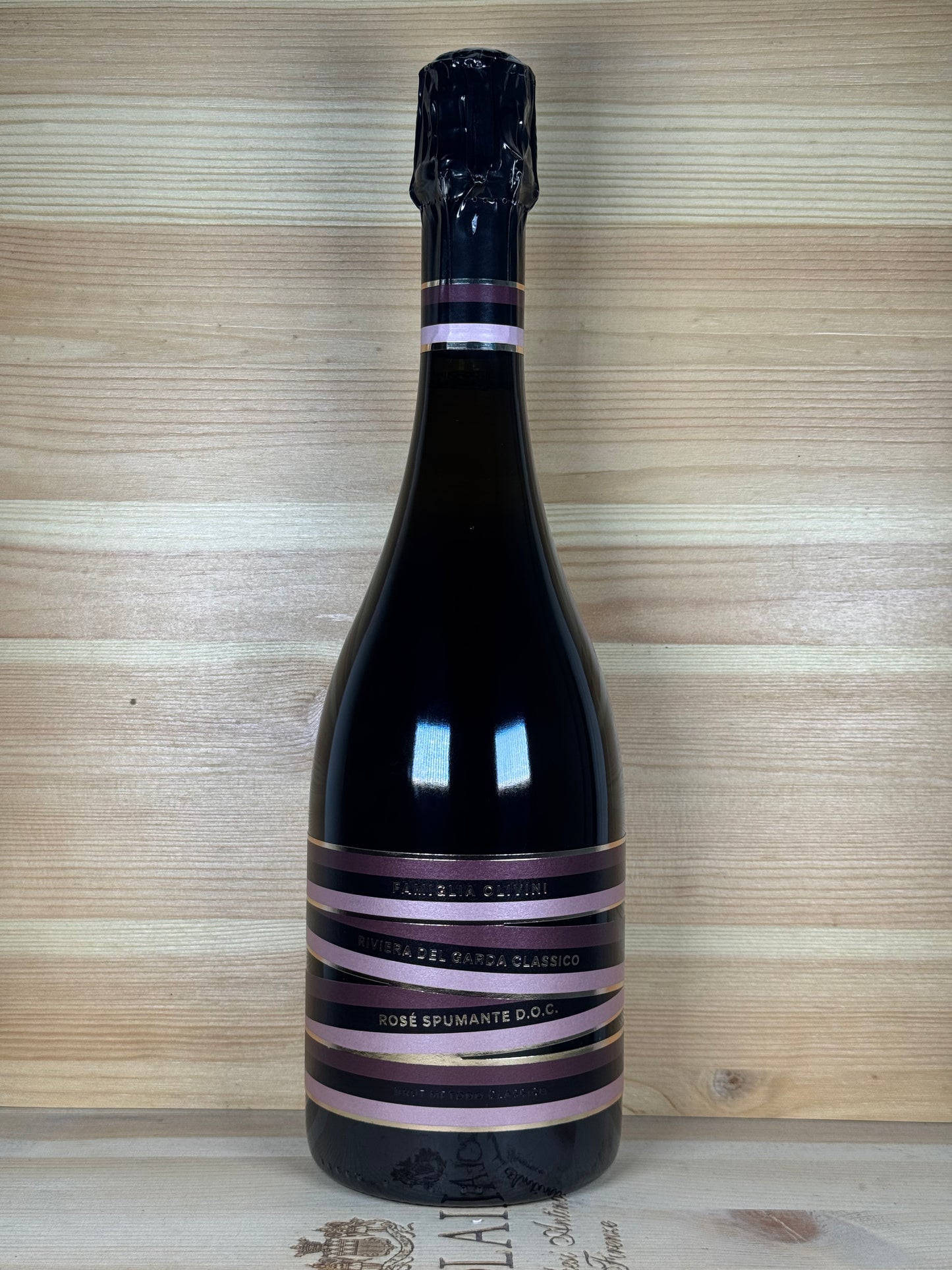 Olivini Rosé Spumante Riviera del Garda Classico Brut Metodo Classico DOC