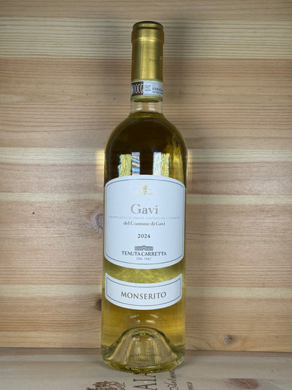 Tenuta Carretta Gavi del Comune di Gavi Monserito DOCG