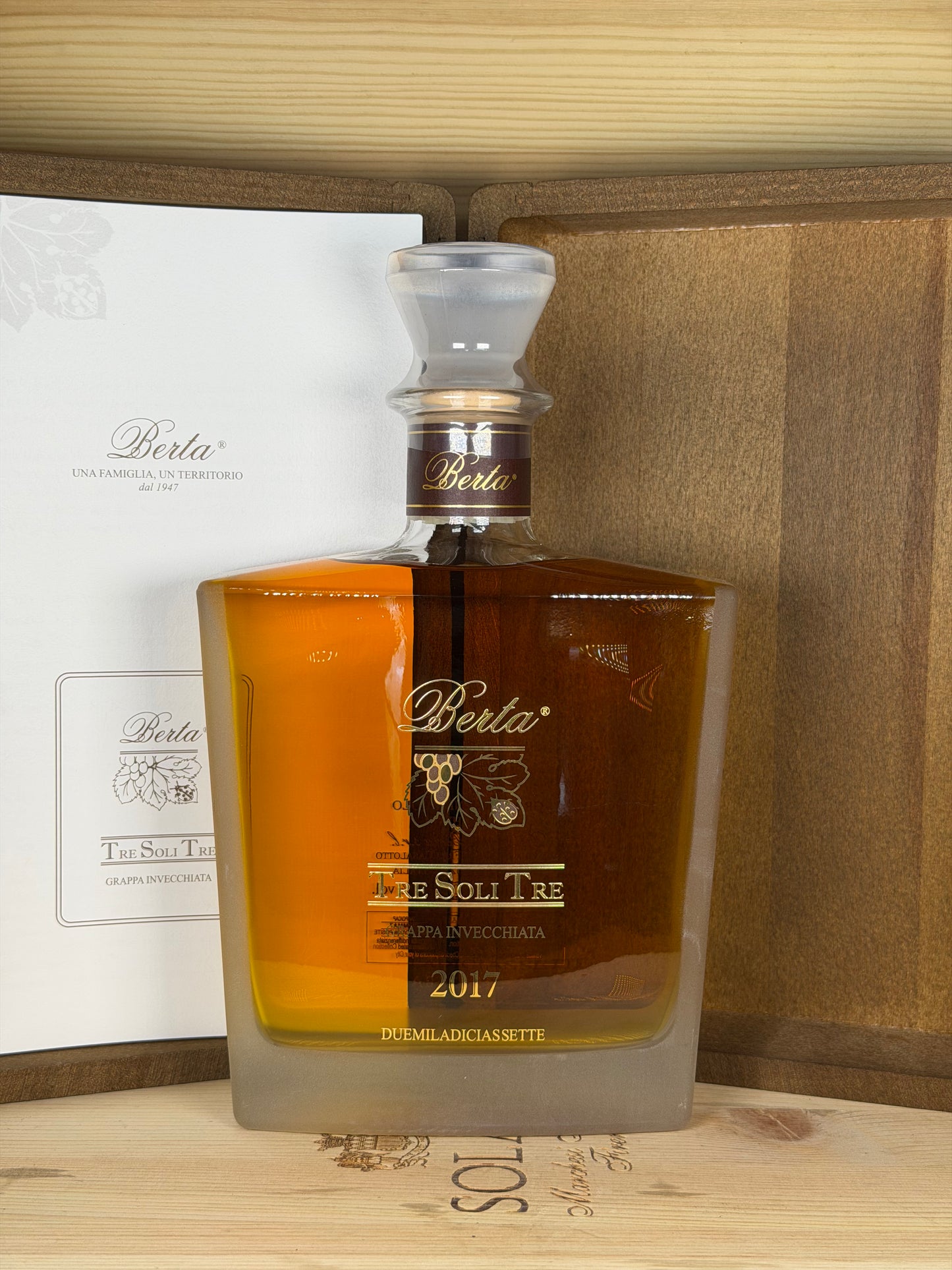Berta Tre soli Tre Grappa Invecchiata