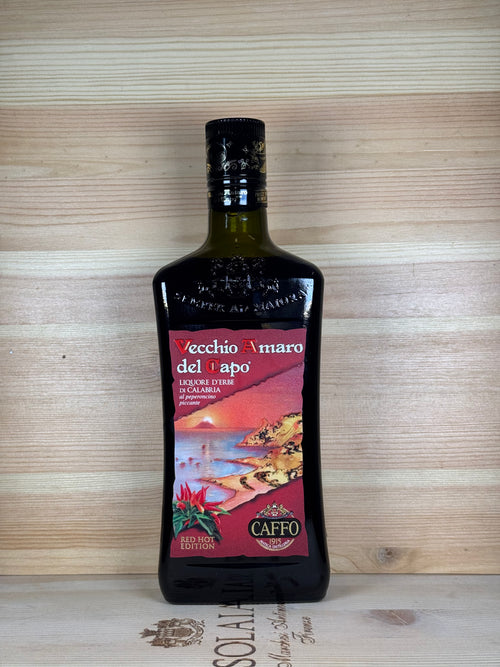 Caffo Vecchio Amaro del Capo Liquore d´erbe di Calabria Red Hot Edition