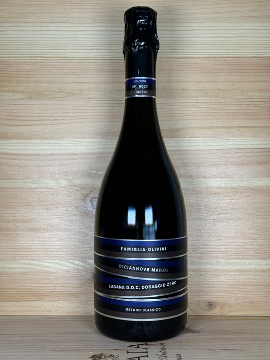 Olivini Diciannove Marzo Lugana Dosaggio Zero Metodo Classico DOC